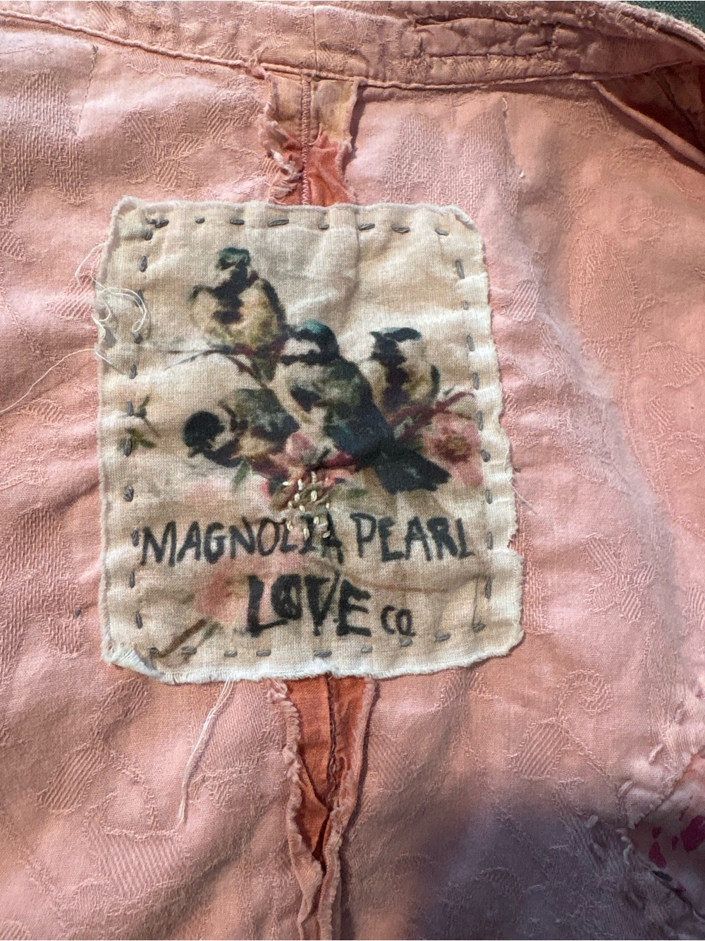 Magnolia Pearl cropped jacket reversible - Picture 7 of 7